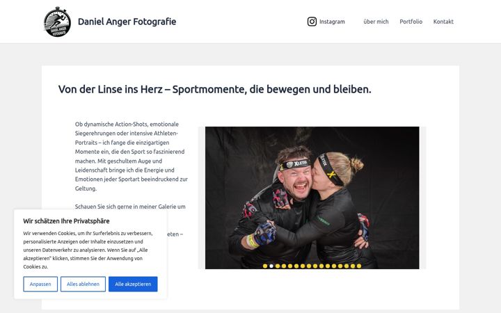 Screenshot ta' anger-foto.de