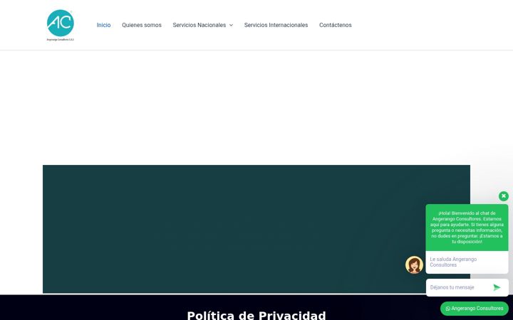 Screenshot of angerango.com