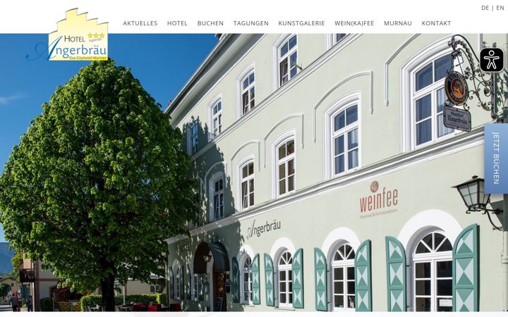 Screenshot of angerbraeu.de