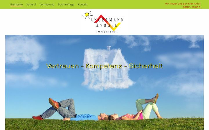 Screenshot of angermannundvogel.de