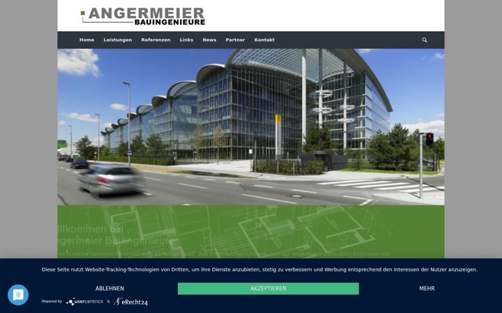 Screenshot of angermeier-partner.de