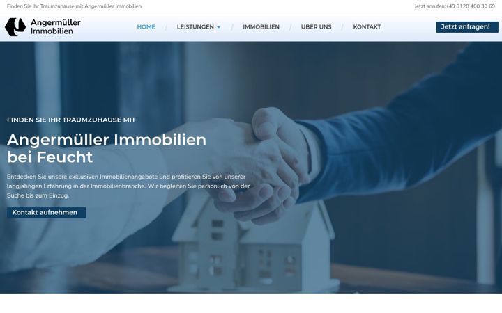 Screenshot of angermueller-immobilien.de