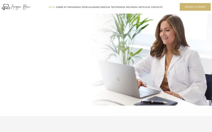 Screenshot di angiebru.com