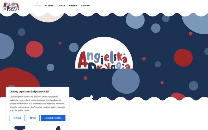 Skærmbillede af angielska-przygoda.pl