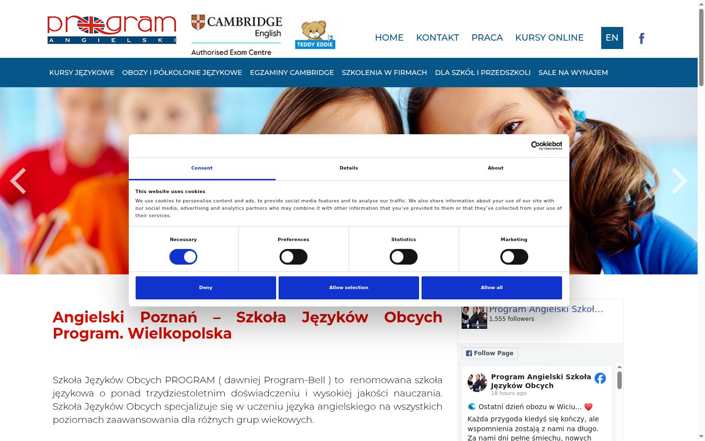 Sutikimo reklamjuostės, rodytos prieš bet kokią sąveiką, ekrano kopija