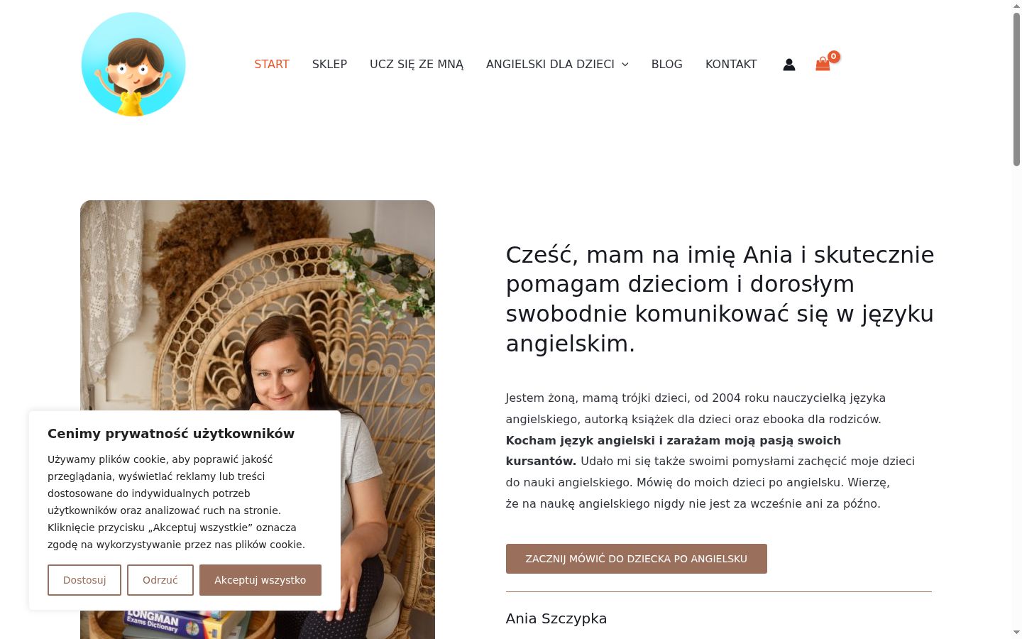 Screenshot tal-banner tal-kunsens muri qabel kwalunkwe interazzjoni