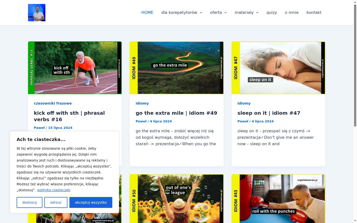 Sutikimo reklamjuostės, rodytos prieš bet kokią sąveiką, ekrano kopija