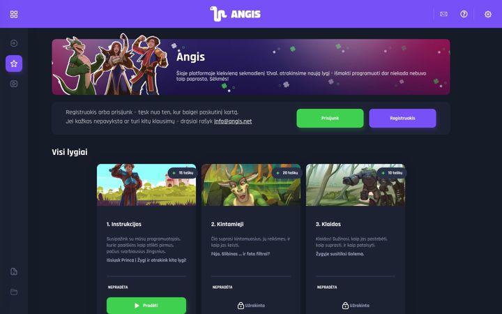 Screenshot of angis.net