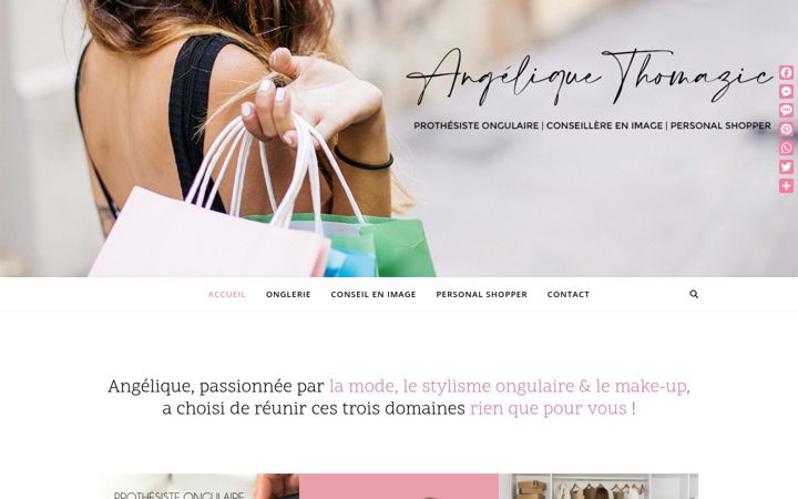 Screenshot van angistyle.fr