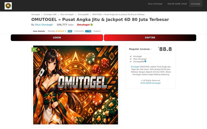 Screenshot of angkabetting.it.com