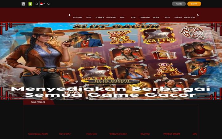 Screenshot of angkasa77.org