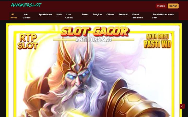 Skærmbillede af angkerslot.net