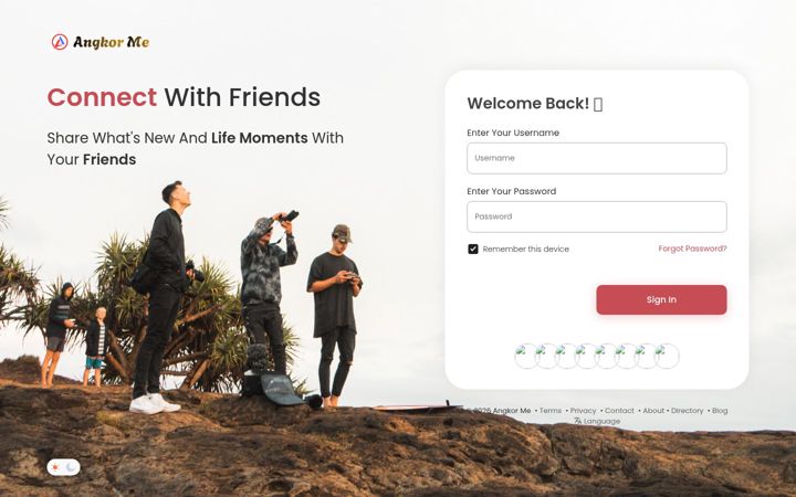 Screenshot of angkorme.com