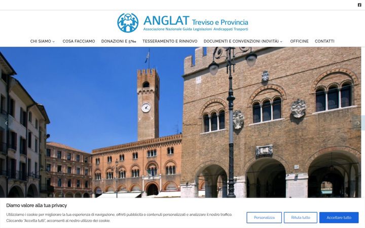 Screenshot of anglat-treviso.it