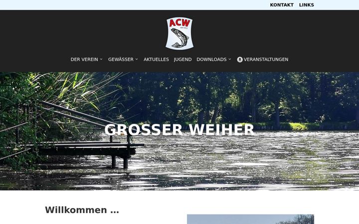 Screenshot of anglerclub-westend.de