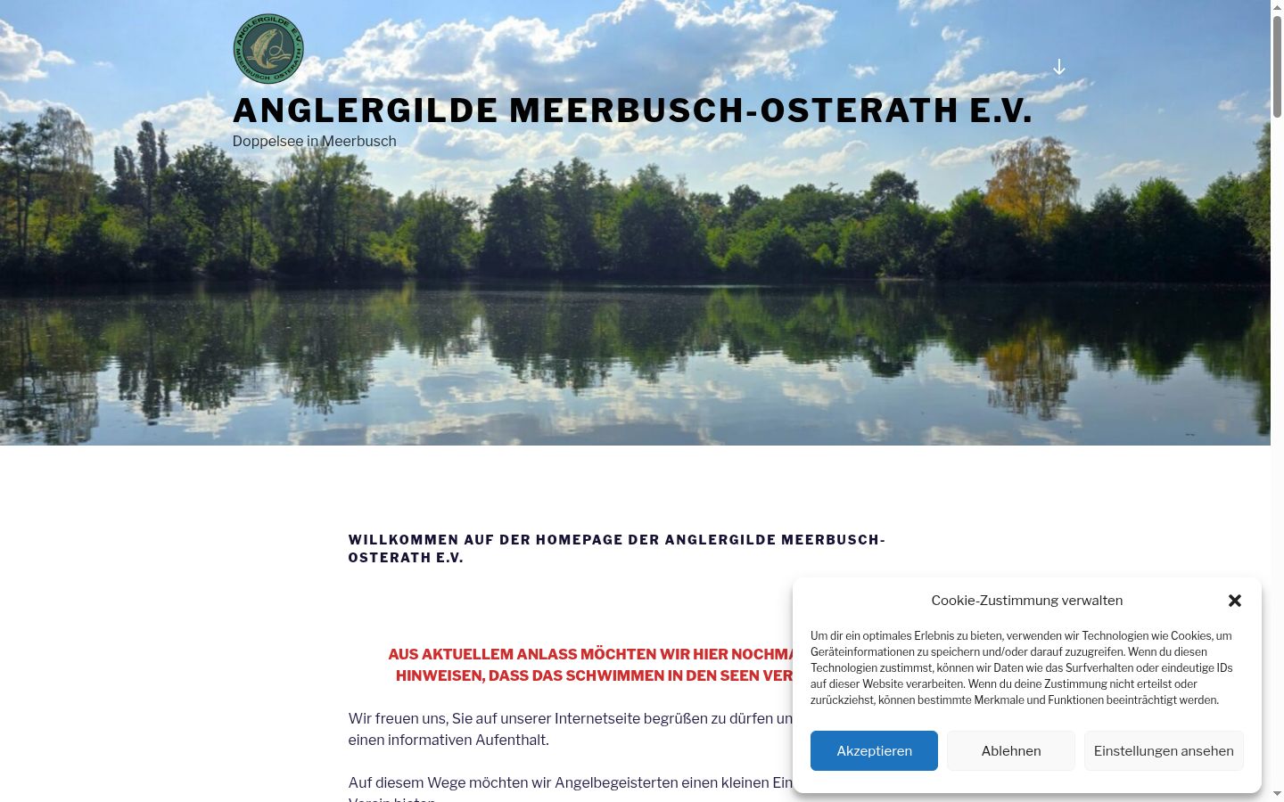 Screenshot tal-banner tal-kunsens muri qabel kwalunkwe interazzjoni