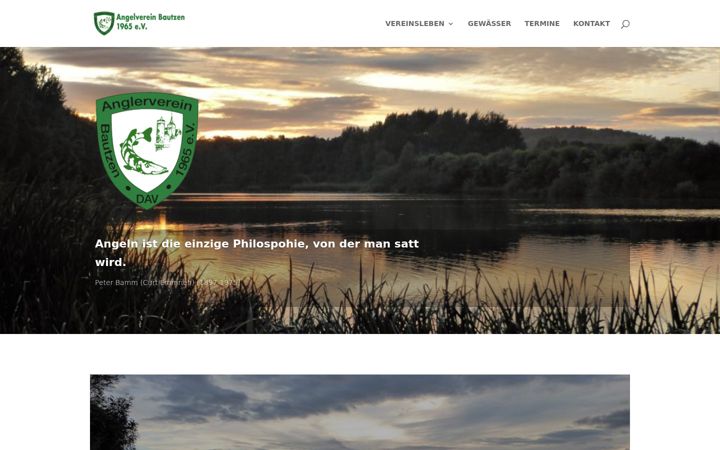 Skärmbild av anglerverein-bautzen.de