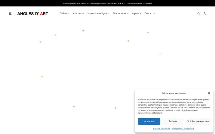 Screenshot of anglesdart.fr