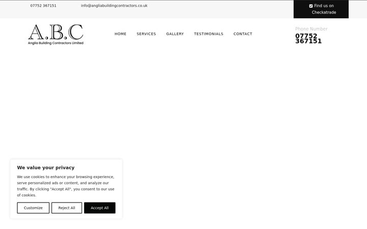 Screenshot of angliabuildingcontractors.co.uk