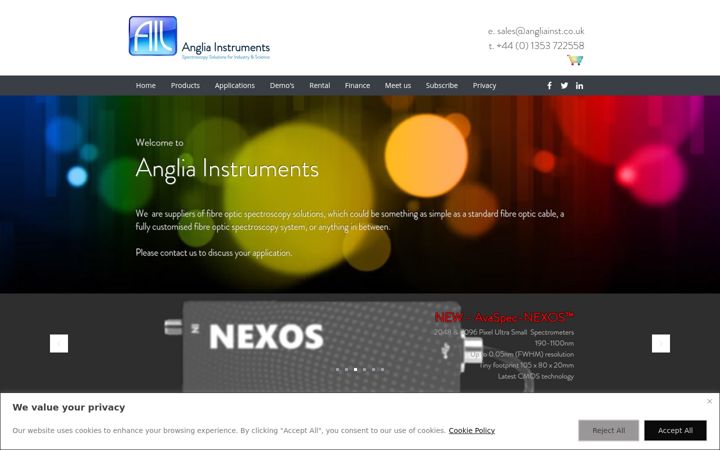 Екранна снимка на angliainst.co.uk