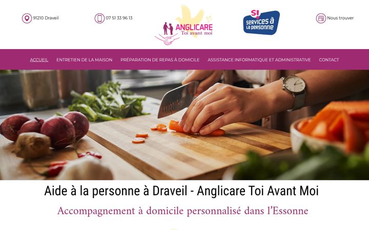 Screenshot of anglicare-toi-avant-moi.fr