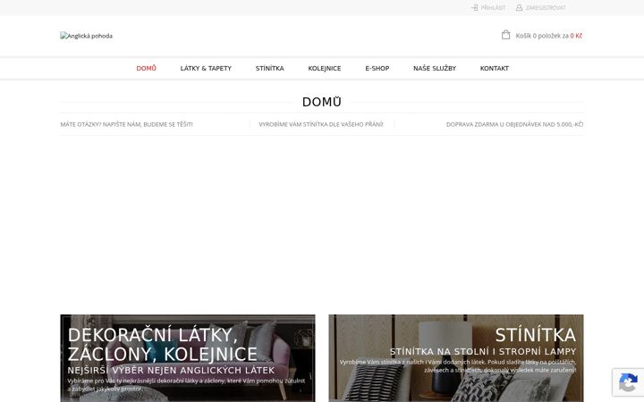 Screenshot of anglickapohoda.cz