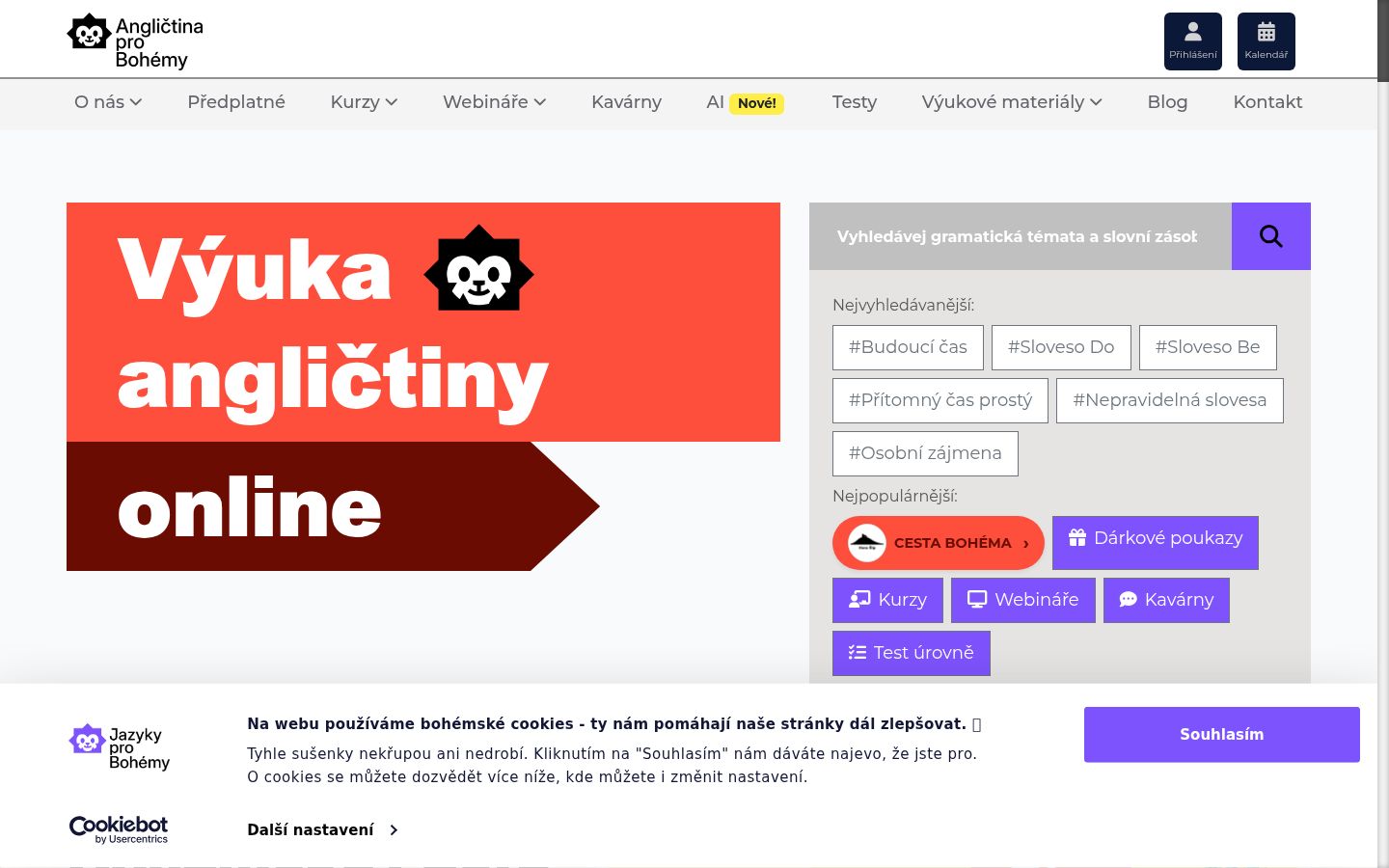 Snímek obrazovky baneru souhlasu zobrazeného před jakoukoli interakcí