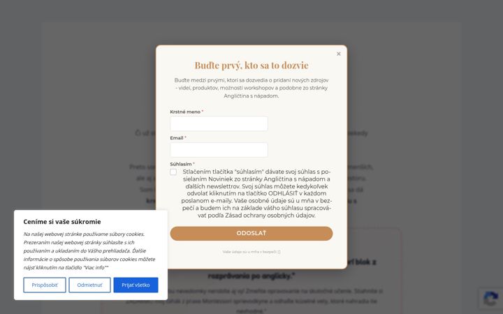 Screenshot di anglictinasnapadom.sk