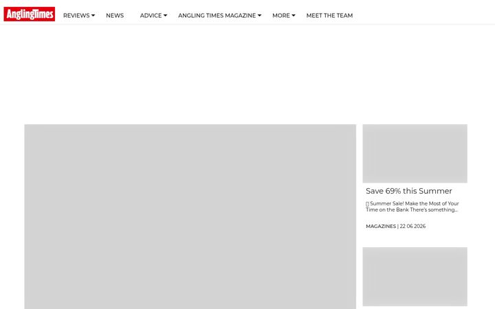 Screenshot of anglingtimes.co.uk