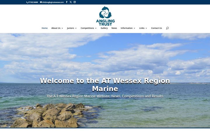 Screenshot of anglingtrustwessex.com