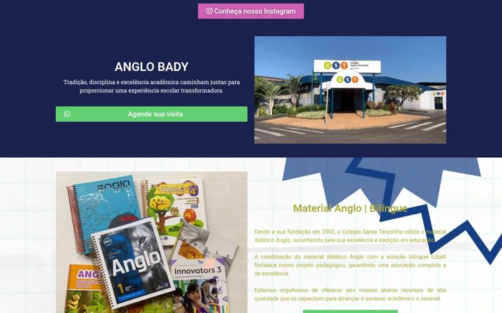 Skjermbilde av anglobady.com.br