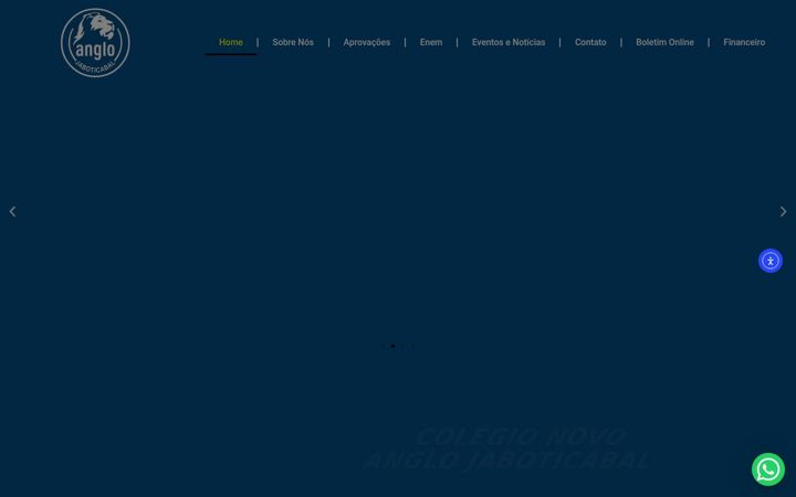 Skjermbilde av anglojaboticabal.com.br