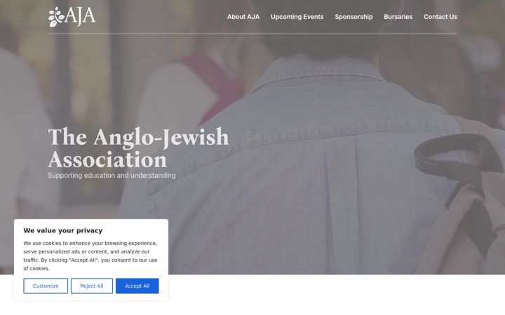Screenshot of anglojewish.org.uk