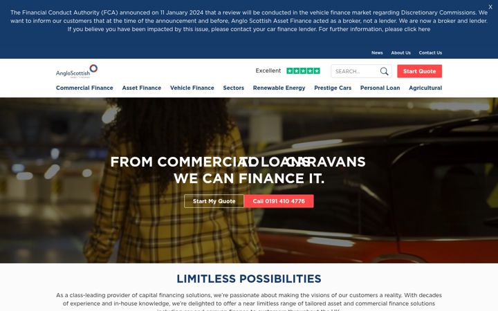 Screenshot of angloscottishfinance.co.uk