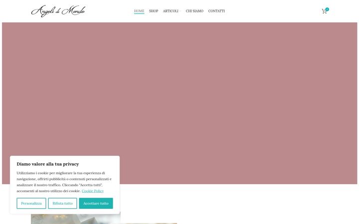 Screenshot of angolidimondo.store