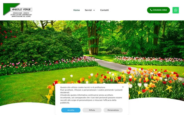 Screenshot of angolo-verde.it