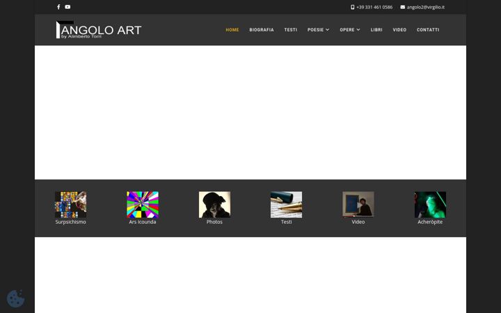 Screenshot of angoloart.it