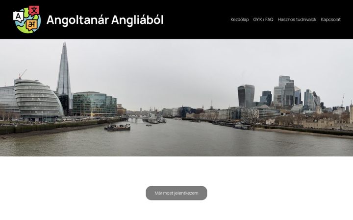 Captura de pantalla de angoltanar-angliabol.hu