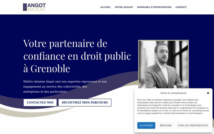 Screenshot van angot-avocat.fr