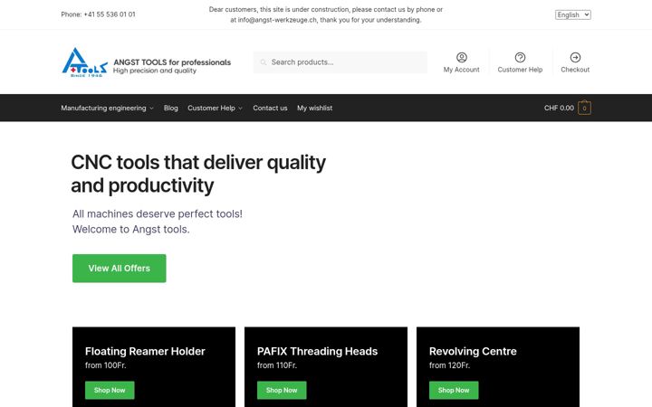 Screenshot of angst-tools.com