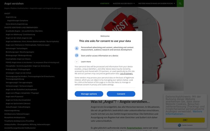Screenshot of angst-verstehen.de