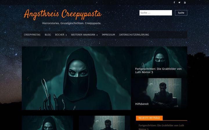 Skärmbild av angstkreis-creepypasta.de