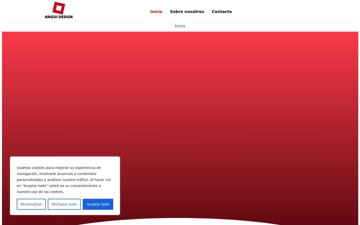 Screenshot of anguidesing.com