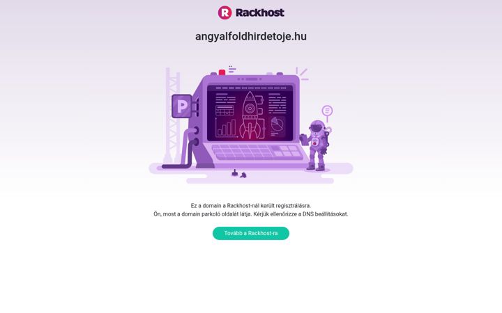 Screenshot of angyalfoldhirdetoje.hu