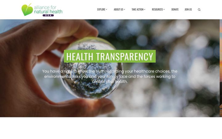 Screenshot of anh-usa.org