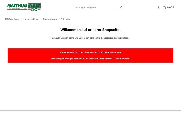 Skärmbild av anhaenger-wulf.de