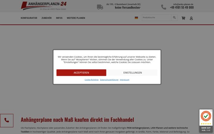 Snímek obrazovky anhaengerplanen-24.de