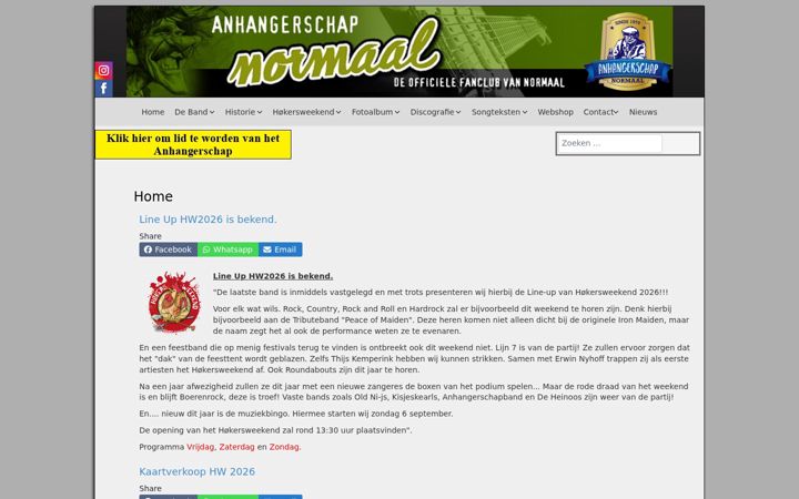 Screenshot of anhangerschap.nl