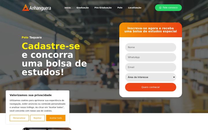 Screenshot of anhanguerataquara.com.br
