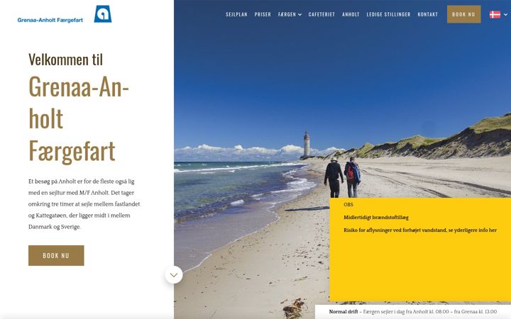 Screenshot of anholtfergen.dk